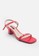 Benitz red Women Ankle Strap Block Heels Casual 69C80SHB3EB69FGS_1
