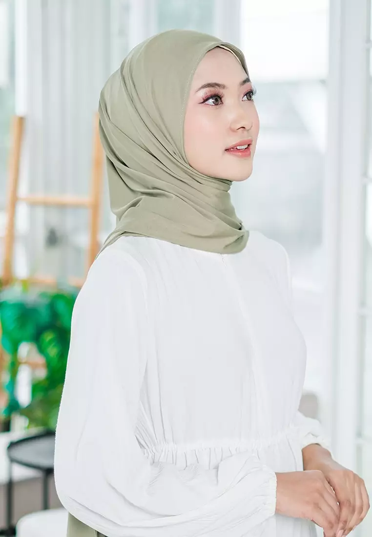 HIJAB INSTAN QILA - OLIVE