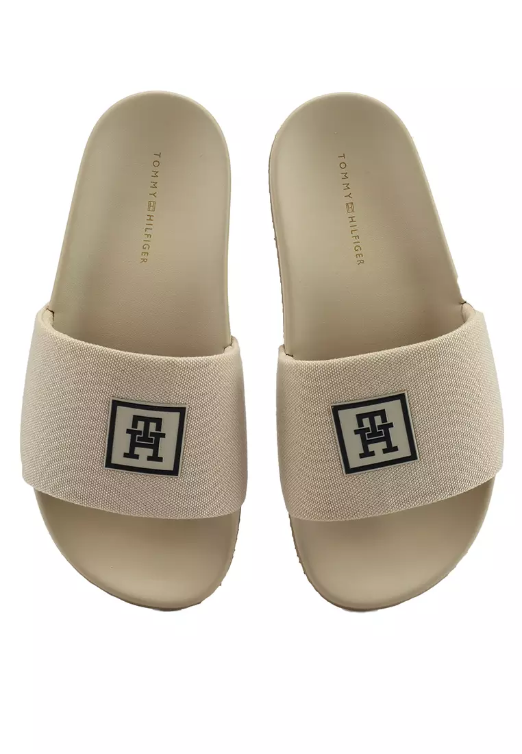 Buy Tommy Hilfiger Th 85 Slide Sandals 2024 Online ZALORA Singapore