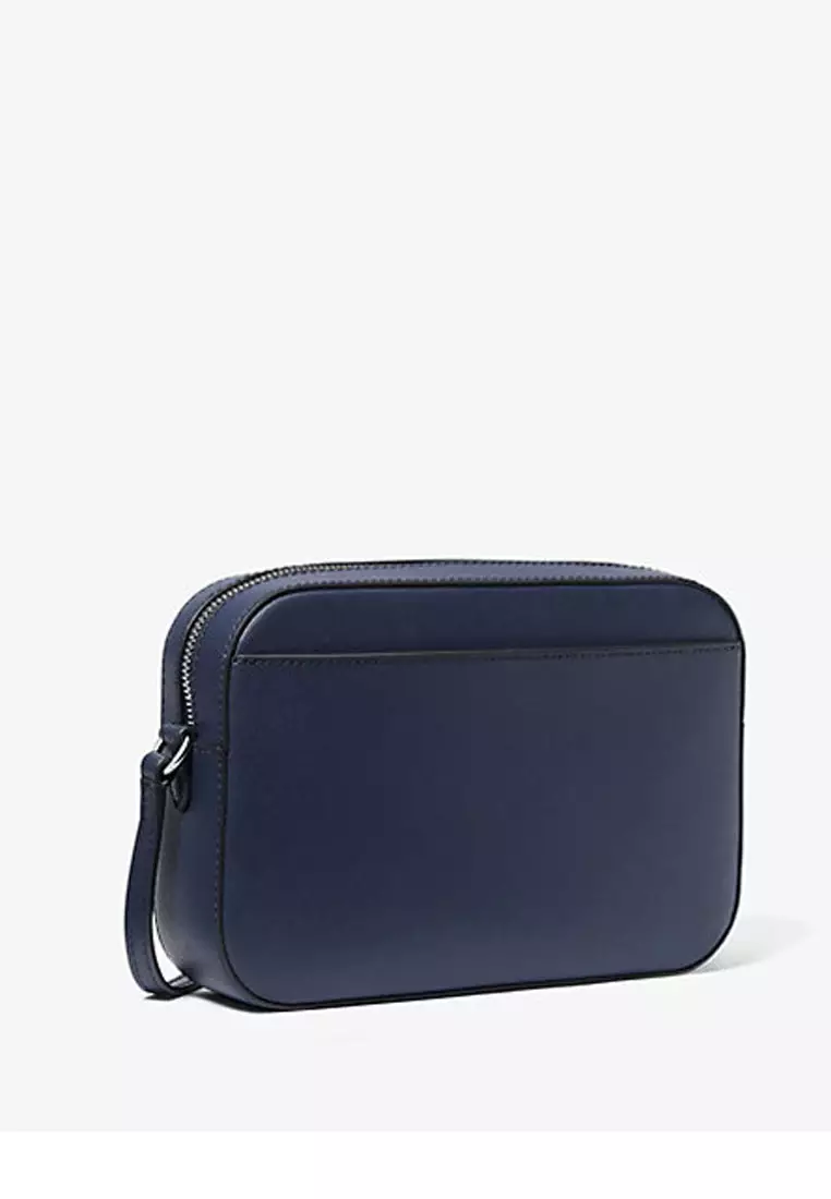 Jet Set Large Saffiano Leather Crossbody Bag