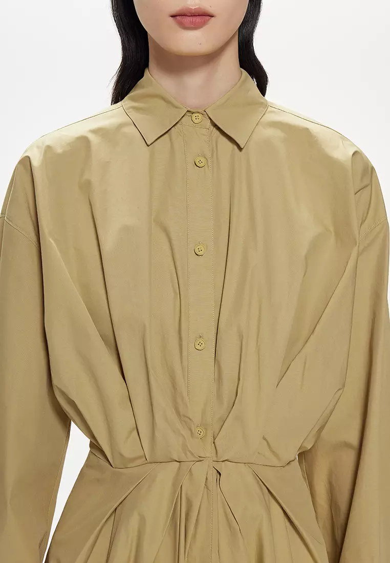 JNBY女士襯衫直筒連衣裙