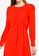 French Connection red Emmy Crepe Long Sleeve Dress E04DCAA777BE03GS_3