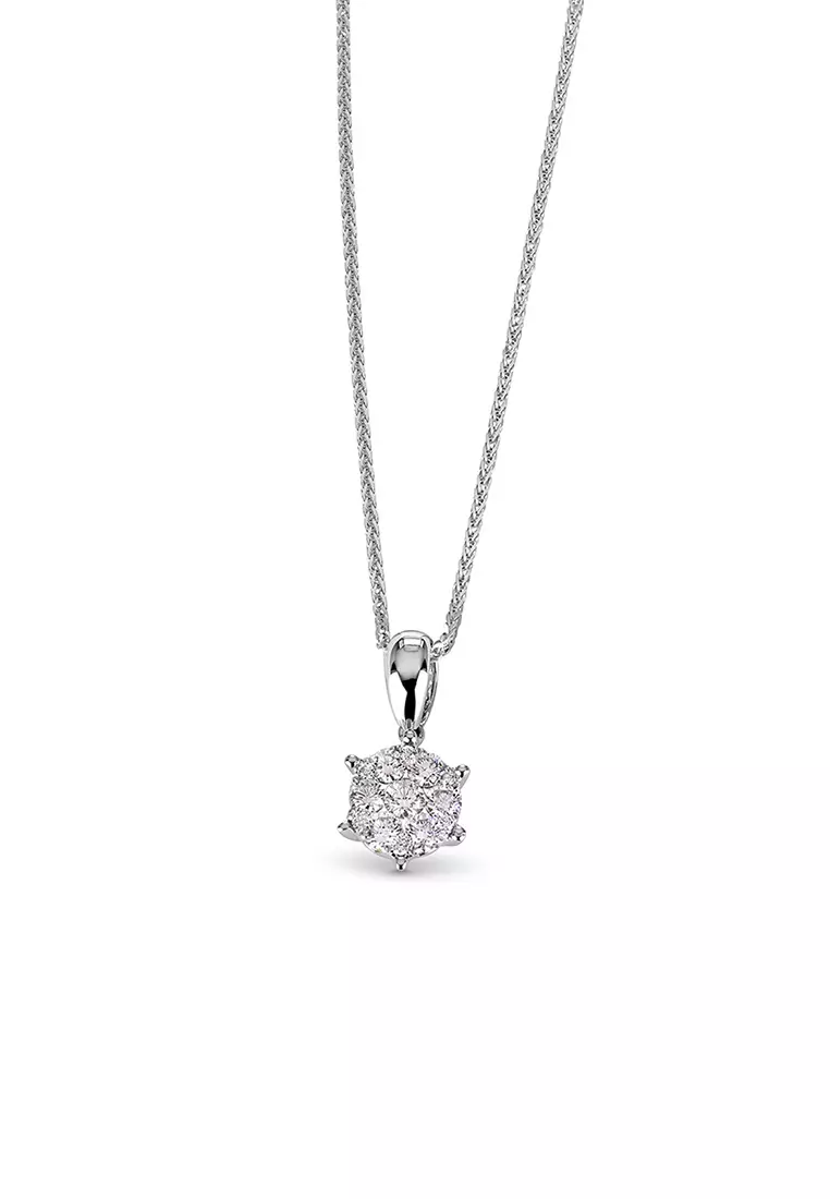 Gold sale pendant diamond