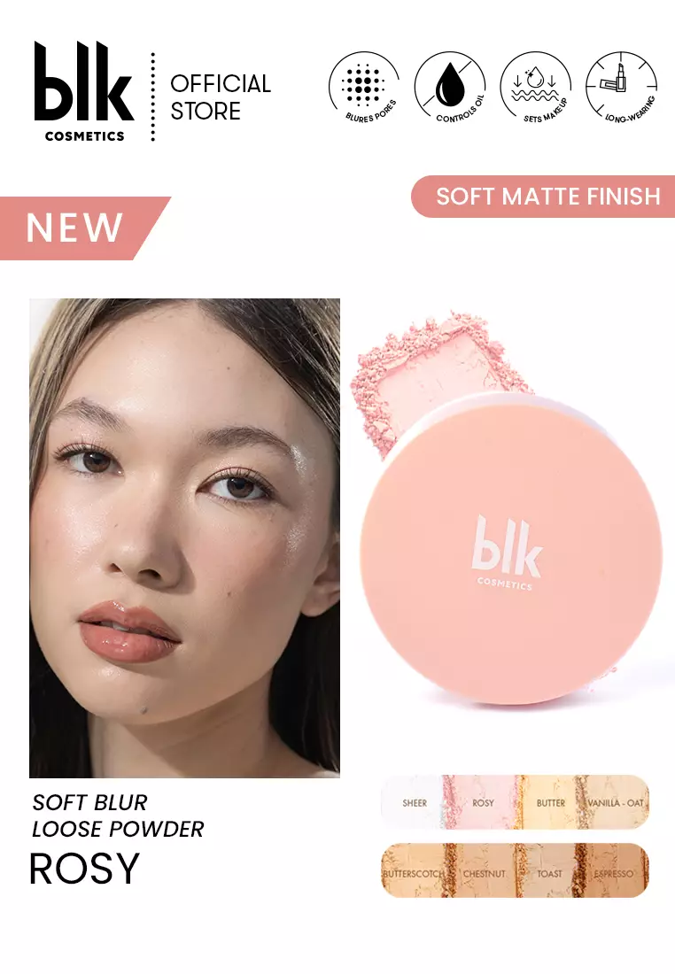 Discount on Blk Cosmetics  shoes - SKU: Blk Cosmetics Daydream Soft Blur Loose Powder - Rosy