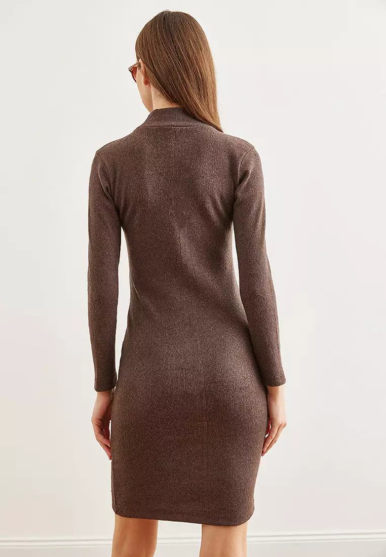 Jual Olalook Robe Drop Decollete Raised Mini Flexible Dress Original ...