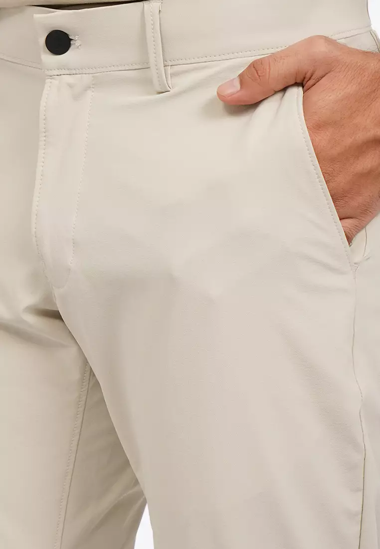 Tapered Pants with Utility Pocket