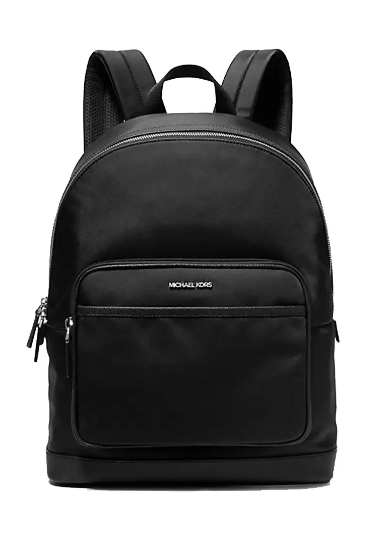 Michael Kors KENT COMMUTER BKPK Nylon large men s backpack 37F2LKNB2O BLACK