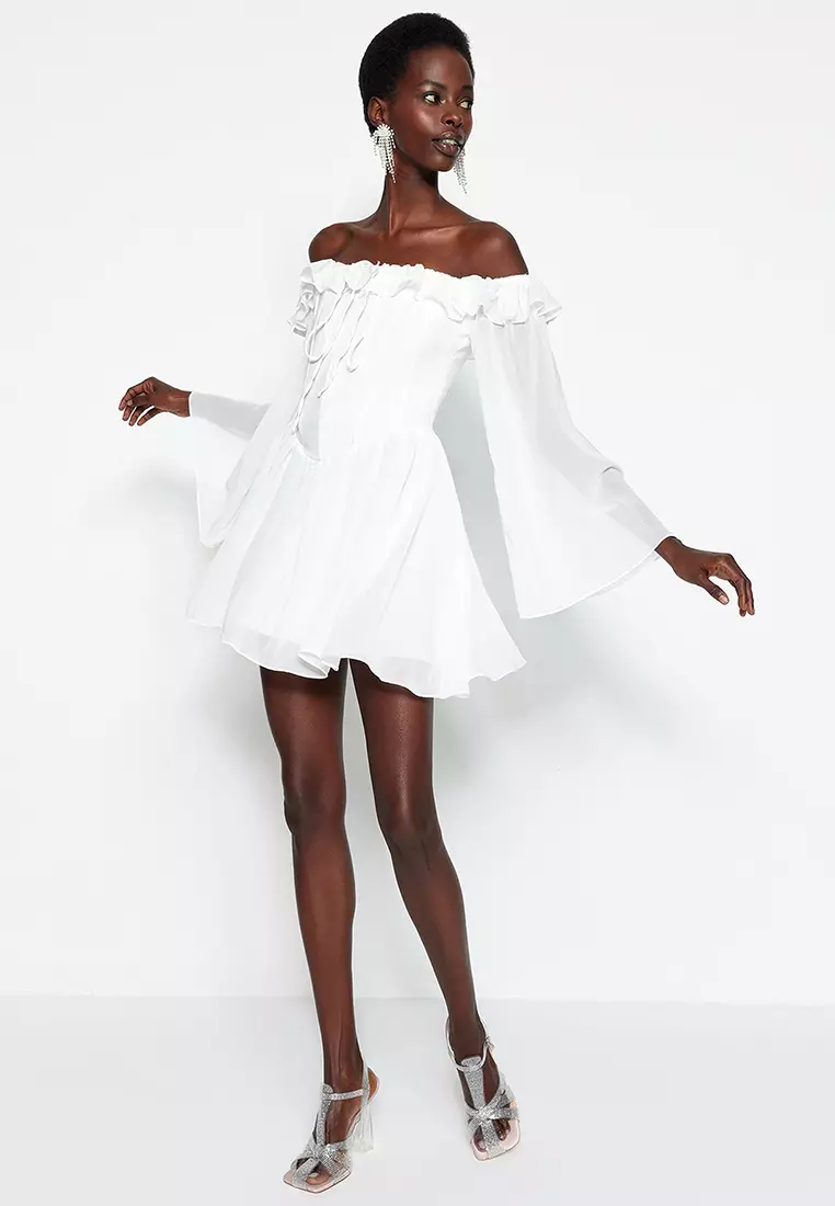 Chiffon Mini Dress