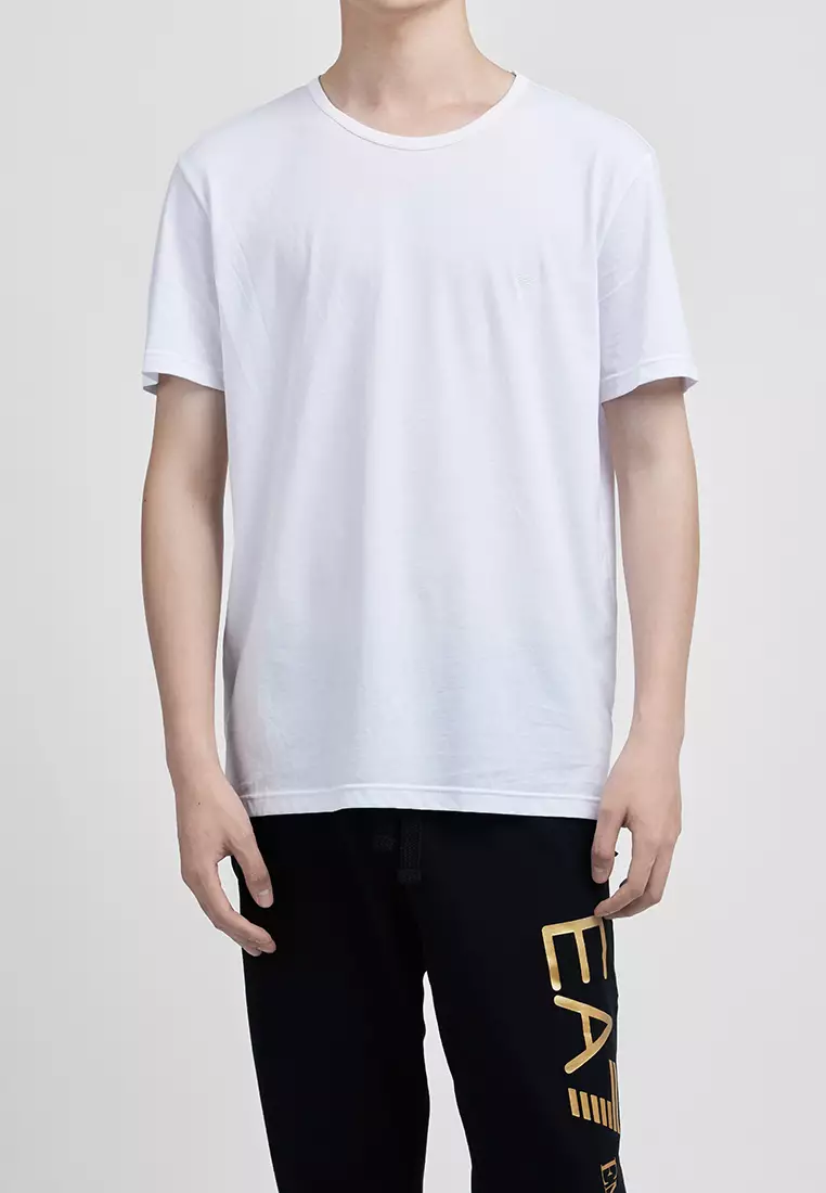 Plain white armani t shirt shop