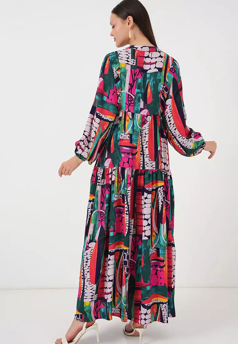 Modest Viscose Maxi Dress