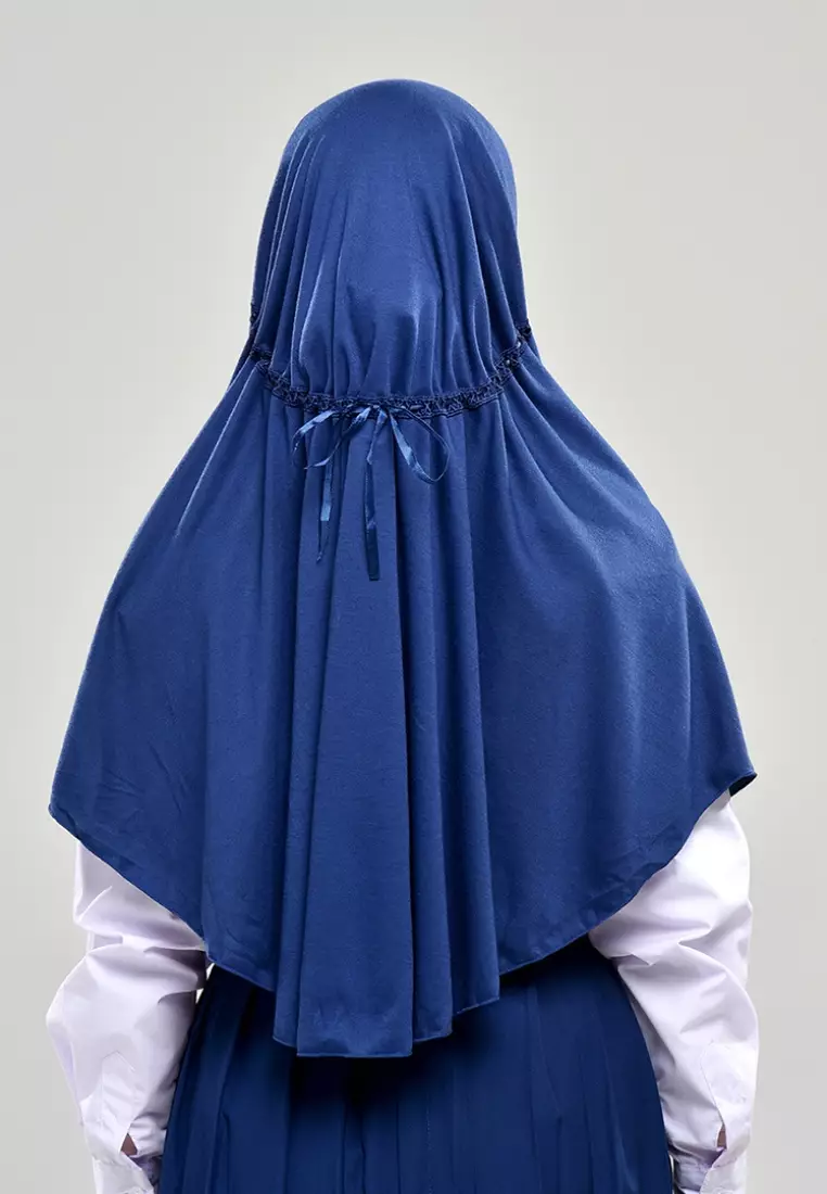 Rabbani - Kerudung Sekolah Instan Innova - Navy