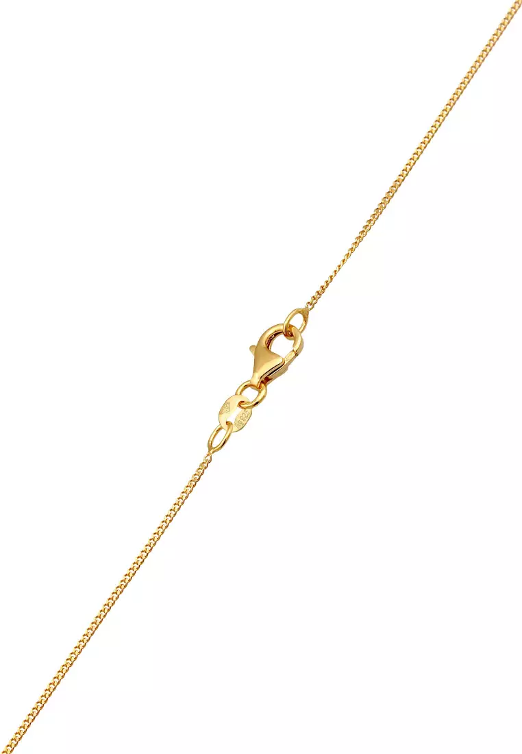 Necklace Flower Armouredchain Gold Plated Embellished with Crystals by Swarovski®