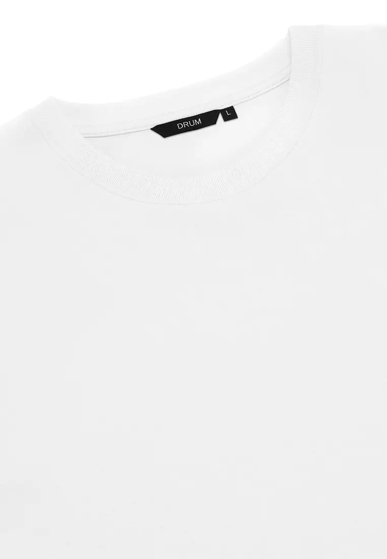 DRUM Select Basic Oversized Tee- White