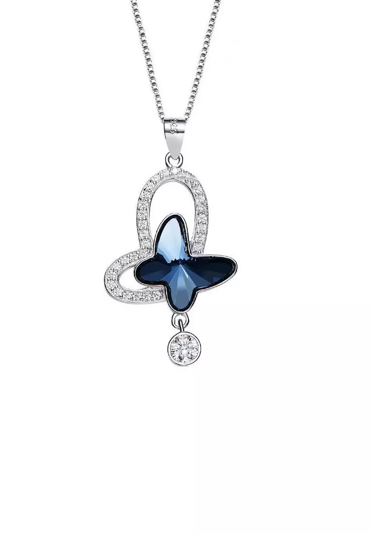 Swarovski hot sale butterfly pendant