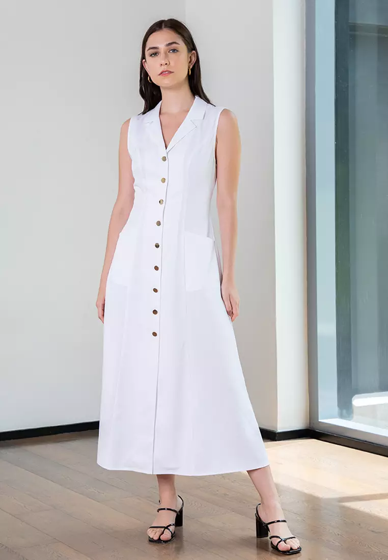Zalora white dress online
