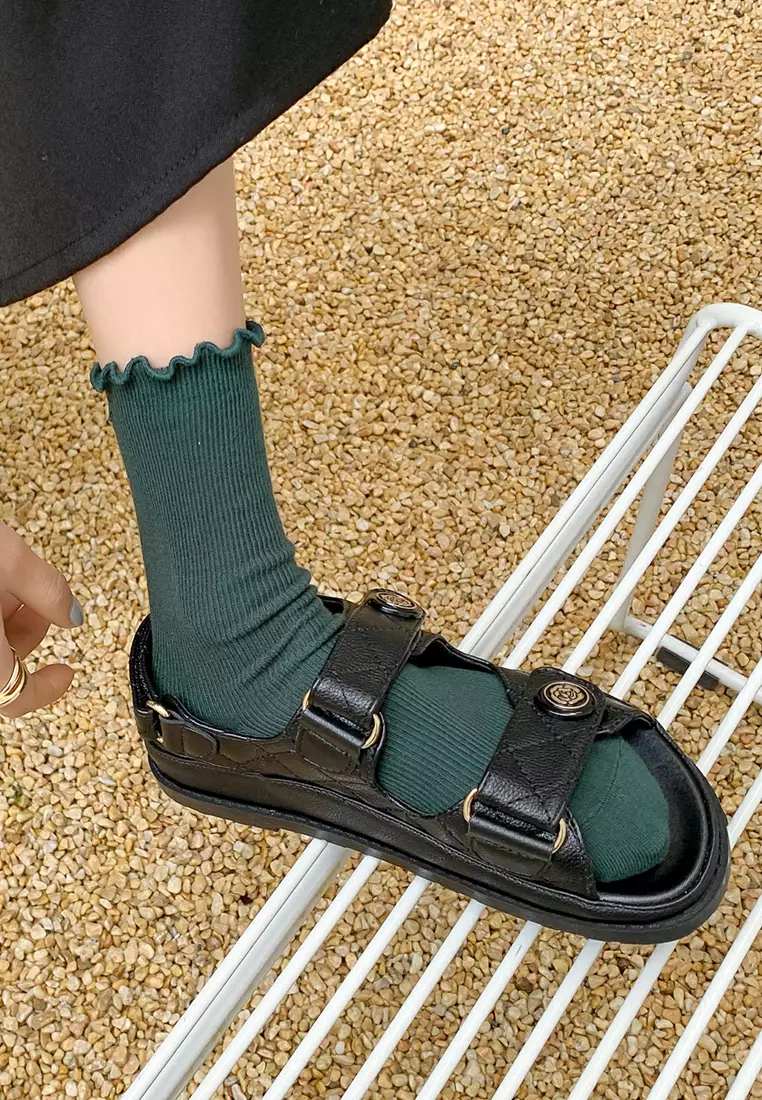 Velcro Strappy Sandals YLT581-1