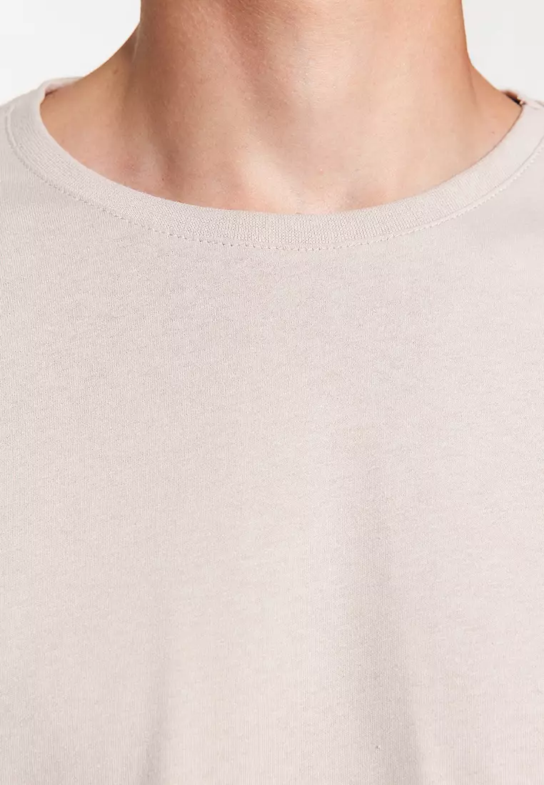 2-Pack Long Sleeve Regular/Regular Cut Basic T-Shirt