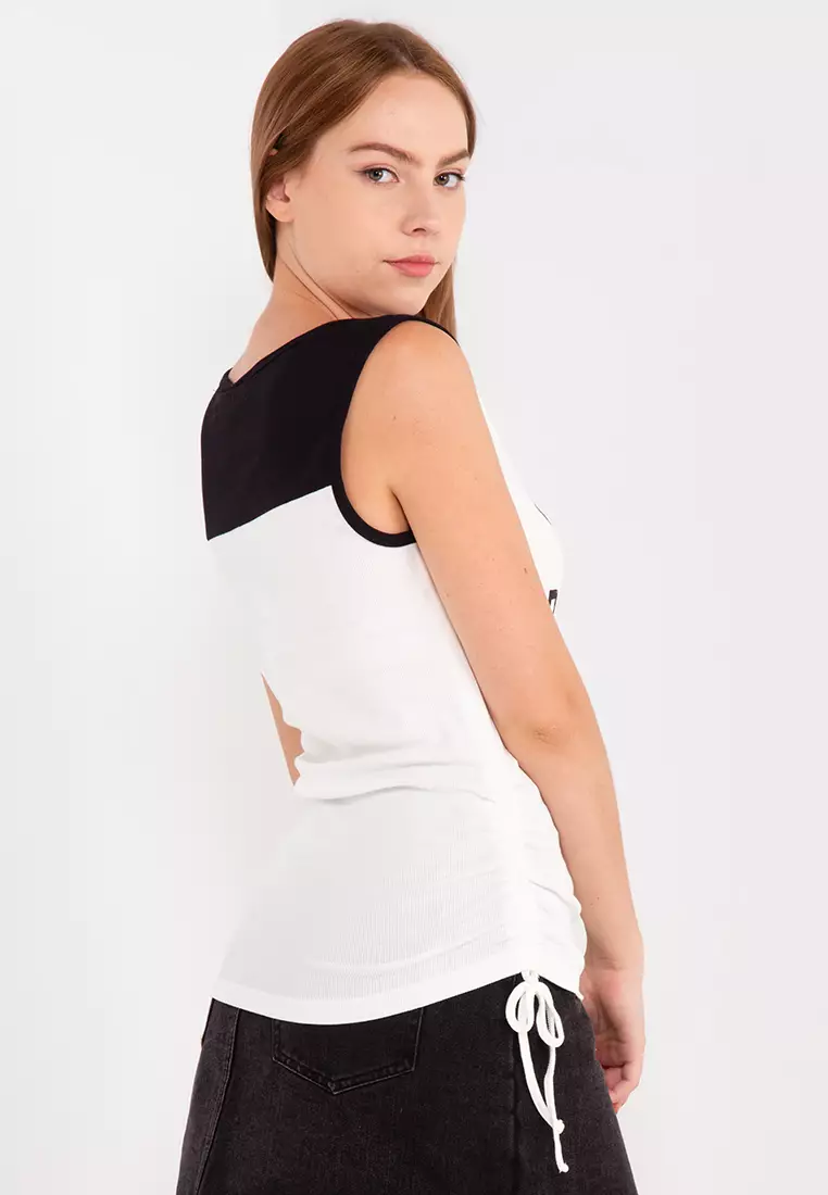 Race Her Sleeveless Knit Top