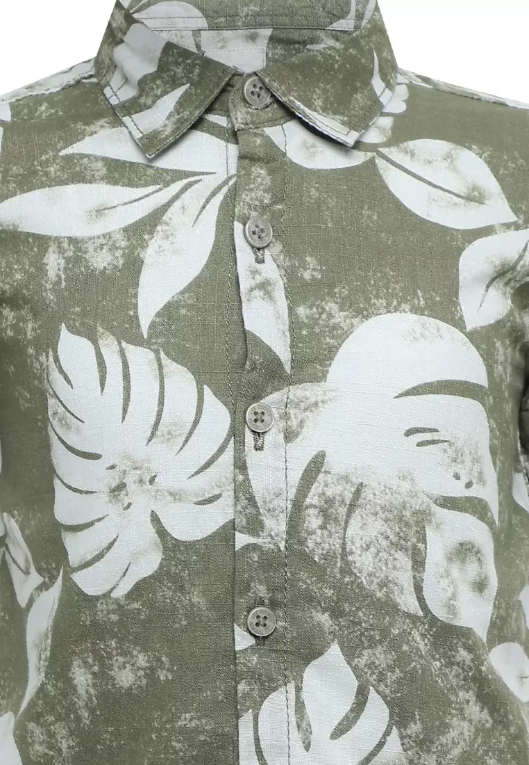 Kemeja Krah Biasa Short Sleeve