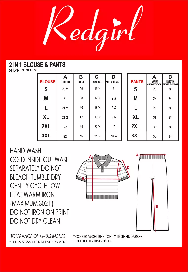 Knitted Short Sleeve Tops/Pants Terno