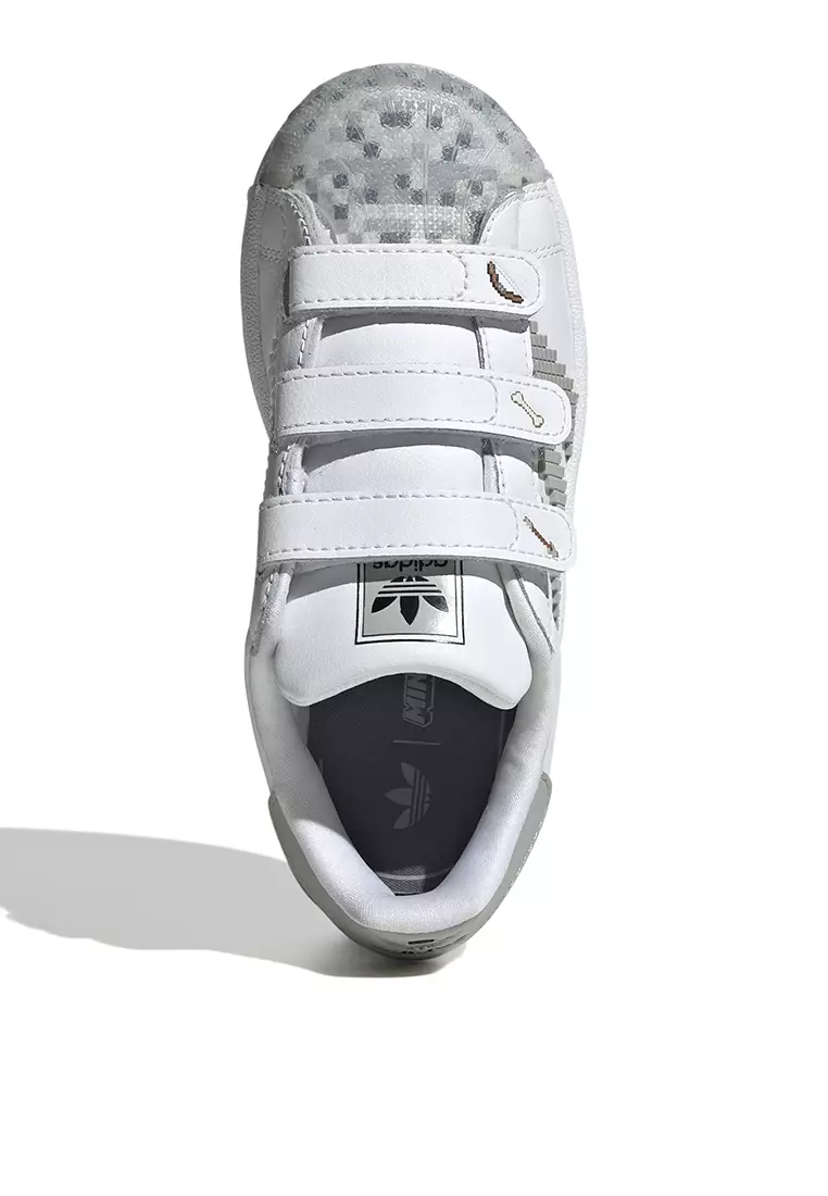Superstar II Comfort Closure x Minecraft Shoes