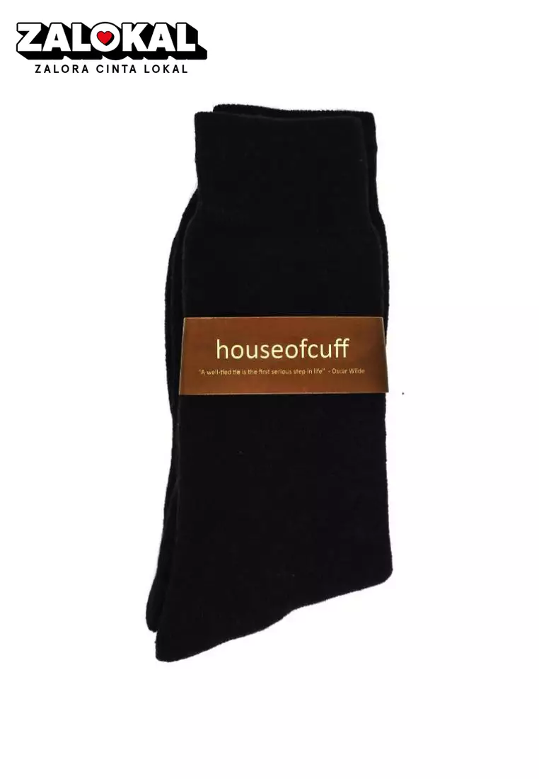 Socks Kaos Kaki Formal Panjang Pria Kerja Hitam Formal Socks