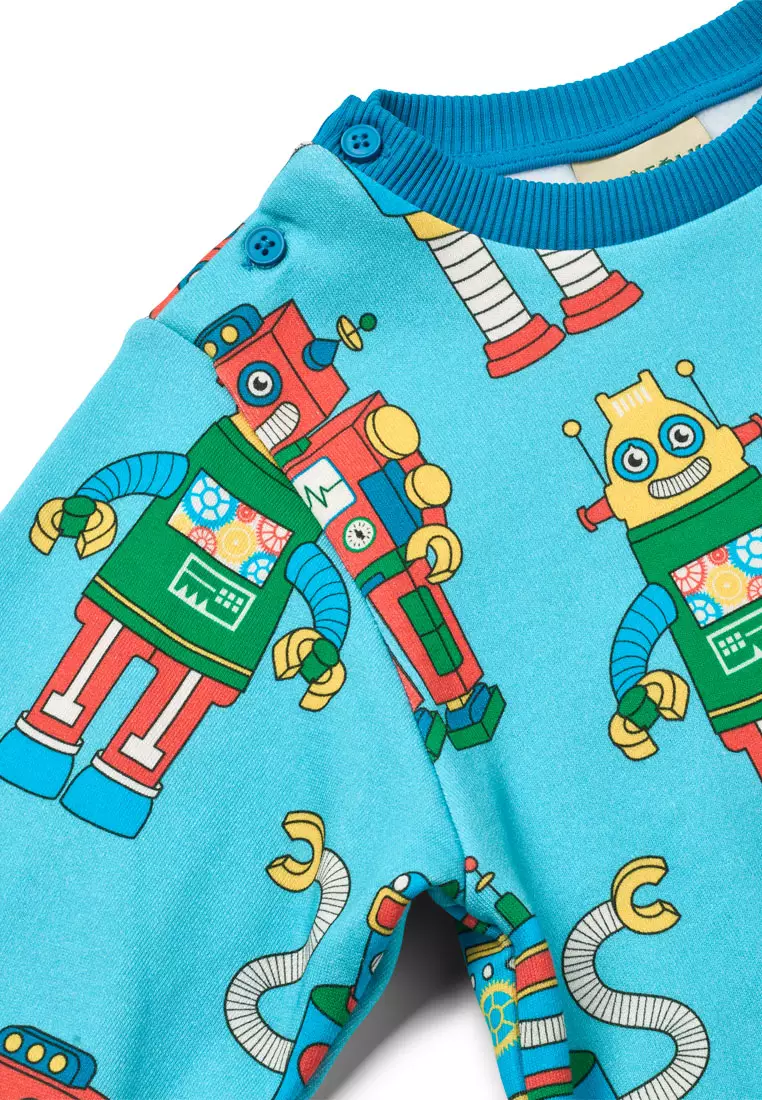 Dayton sweatshirt with robots