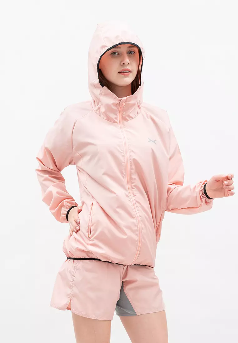 Windbreaker Jacket Woman Winder series Pink