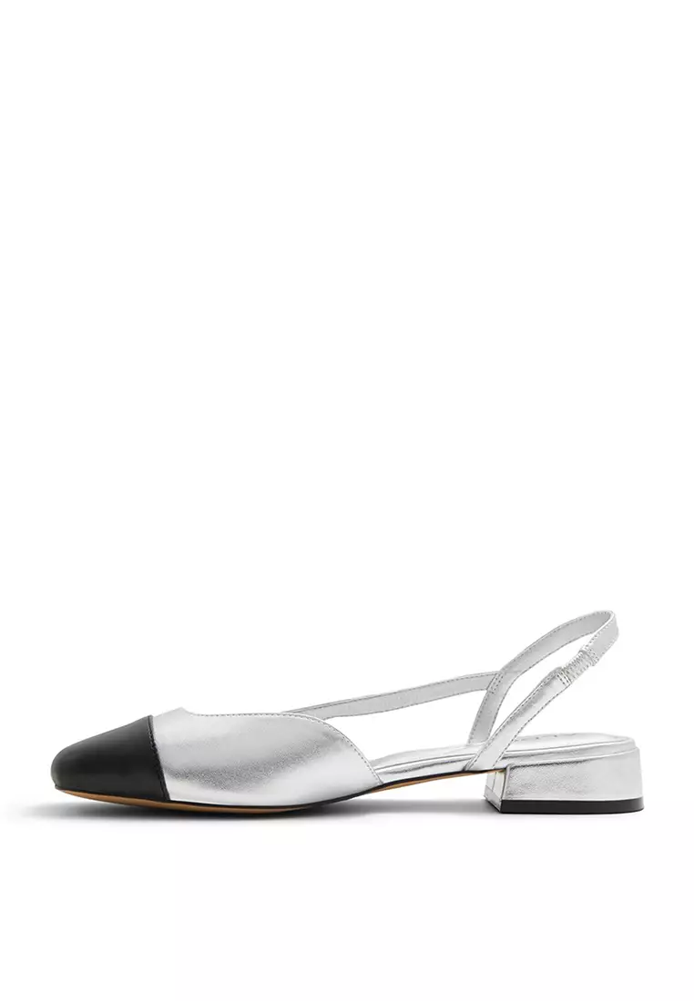 Aldo silver flats sale