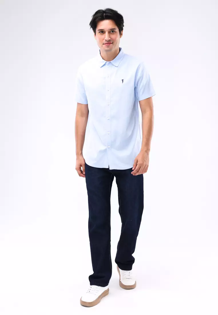 Woven Polo Short Sleeves