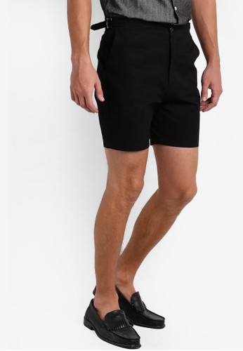 Formal Shorts With Belt Detail