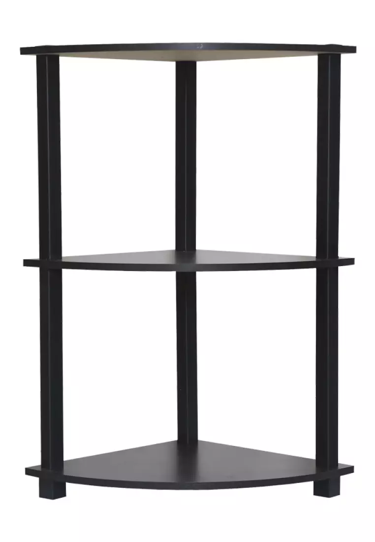 Buy FURNLITE 3 Tier Corner Shelf SP076 2023 Online ZALORA Philippines