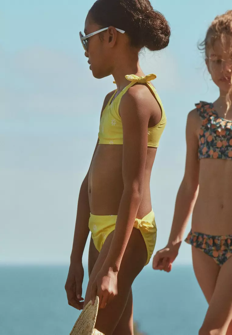 Mustard colored swimsuit clearance