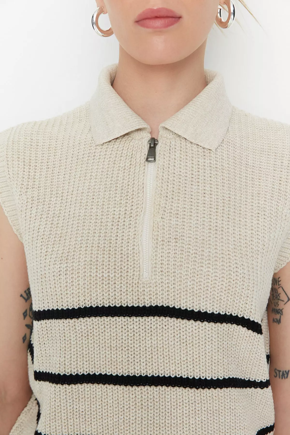 Knitted Sweater Vest