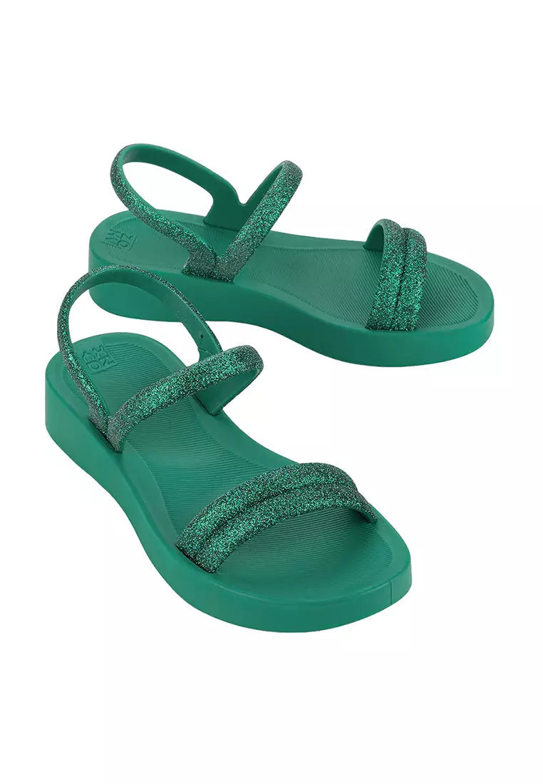Zaxy Glitter Sand Emerald Green