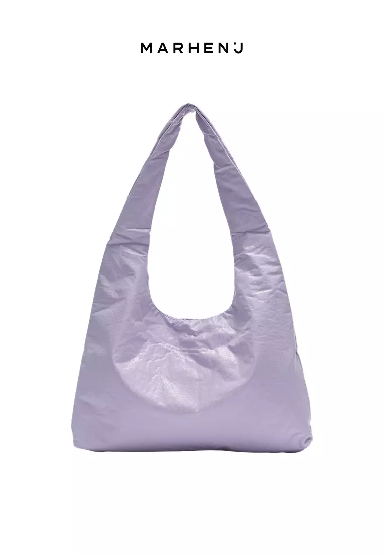 DEWY Nylon Shoulder Bag Lavender