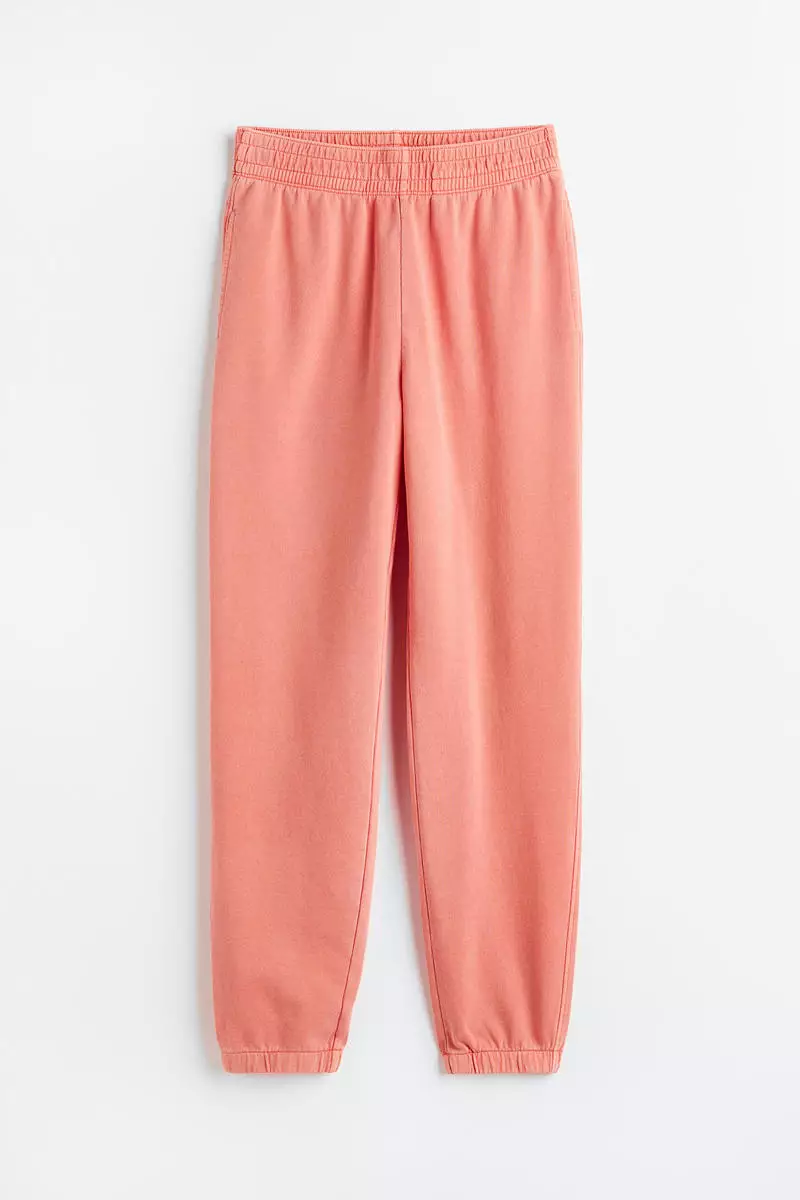 H&m red shop sweatpants