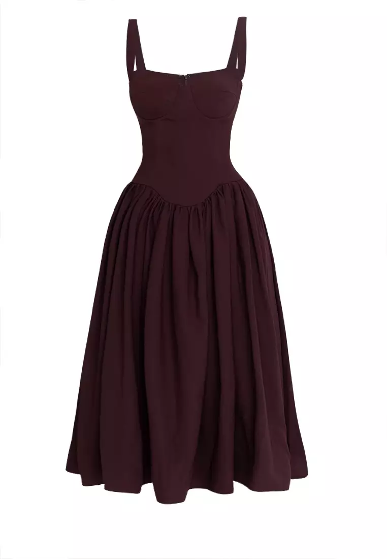 Pepper Corset Midi Dress