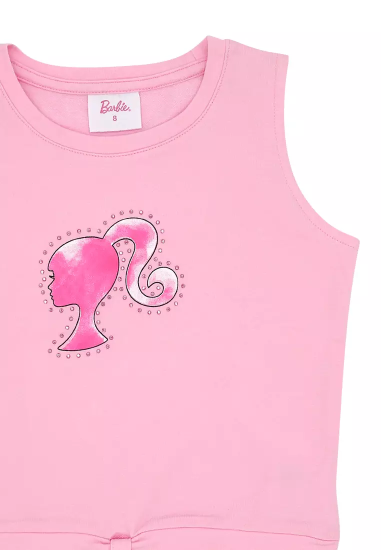 Girls Licensed Sleeveless Hem Band Top