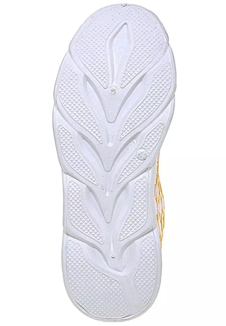 Chayton Sepatu Olahraga Pria Kasual Running Sport Material Flyknit ORIGINAL - White