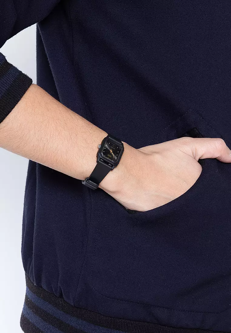 CASIO Jam Tangan LQ142E-1AVDF Hitam