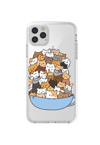 Kings Collection white Cute Cartoon Kitten iPhone 13 Case (MCL2486) CF67EAC7C79D18GS_1