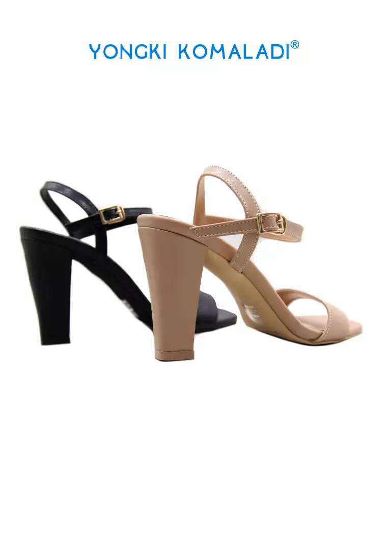 [ ORIGINAL ] YONGKI KOMALADI HEELS OL-EHRN796-23 HITAM