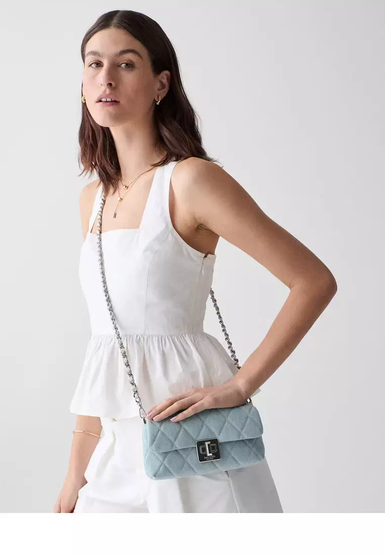 Carey Denim Wallet On Chain