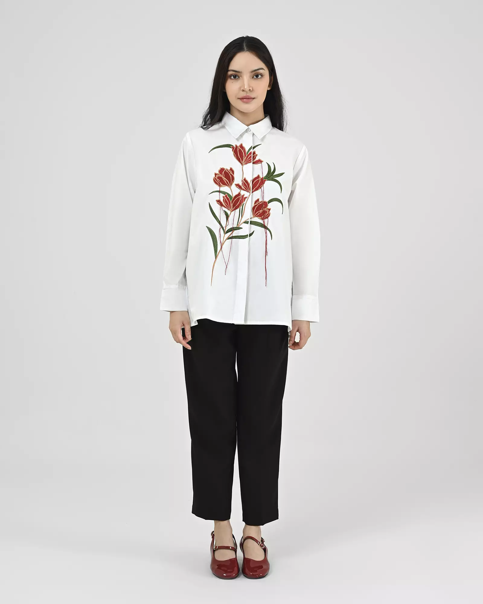 Geulis.id ELPHY SHIRT - Brokenwhite