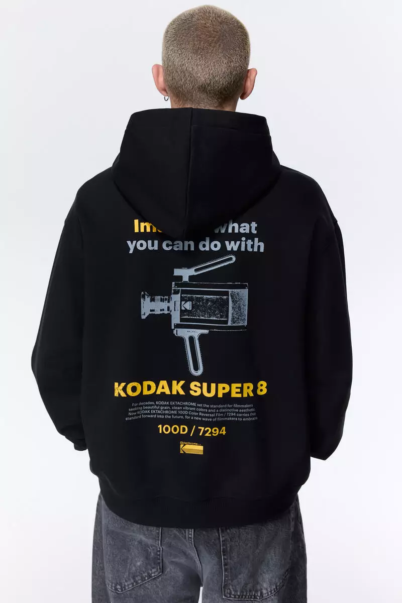 Loose Fit Printed hoodie