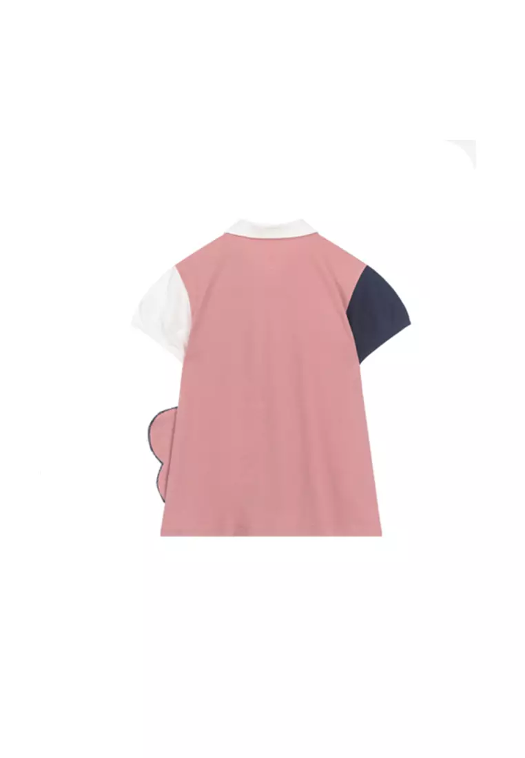 Graphic Printed Polo Dress