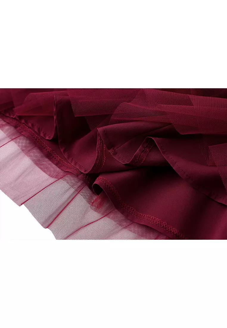 Spring Multilevel Tiered Skirt AF8552