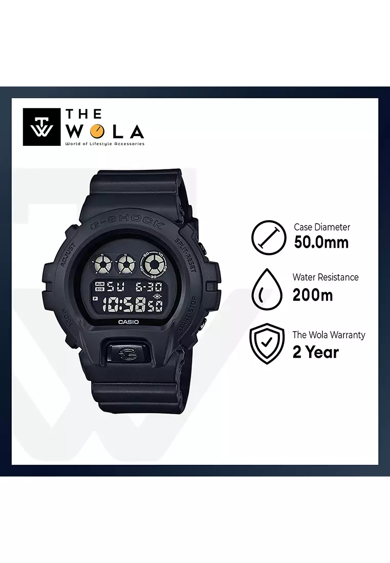 Buy G SHOCK CASIO G SHOCK WATCH DW 6900BB 1DR 2024 Online ZALORA