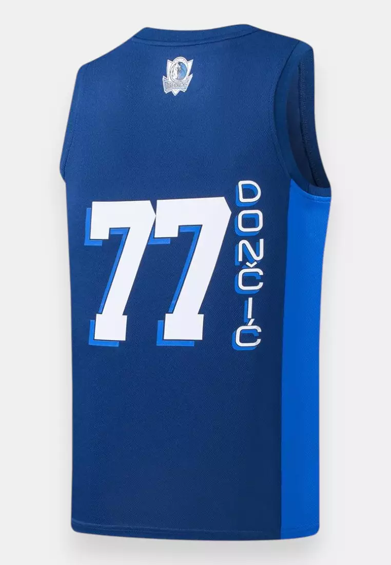 Luka Doncic #77 Mavericks Kids Basketball Jersey Tank Top Sando